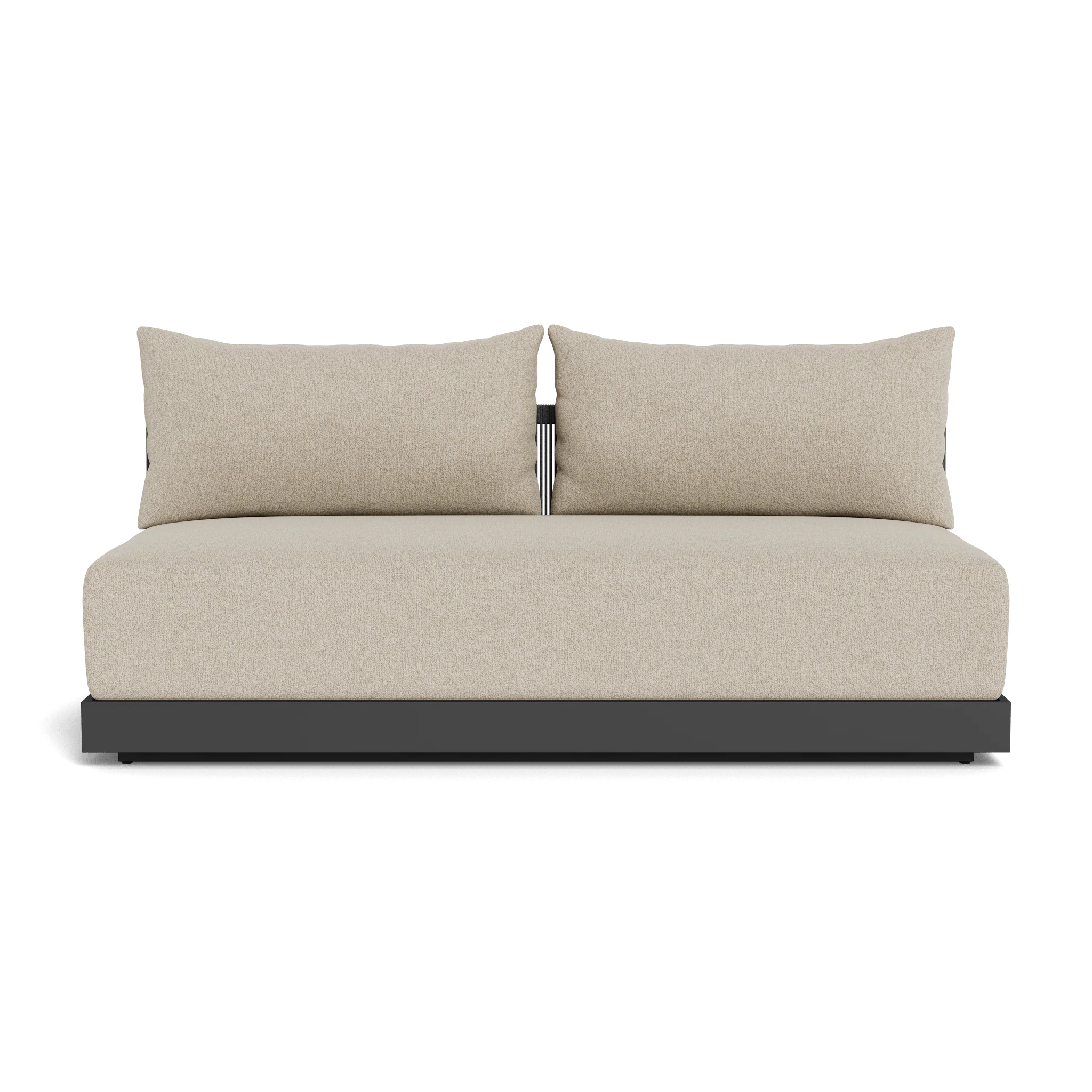 Antigua 2 Seat Armless Sofa - Image 11