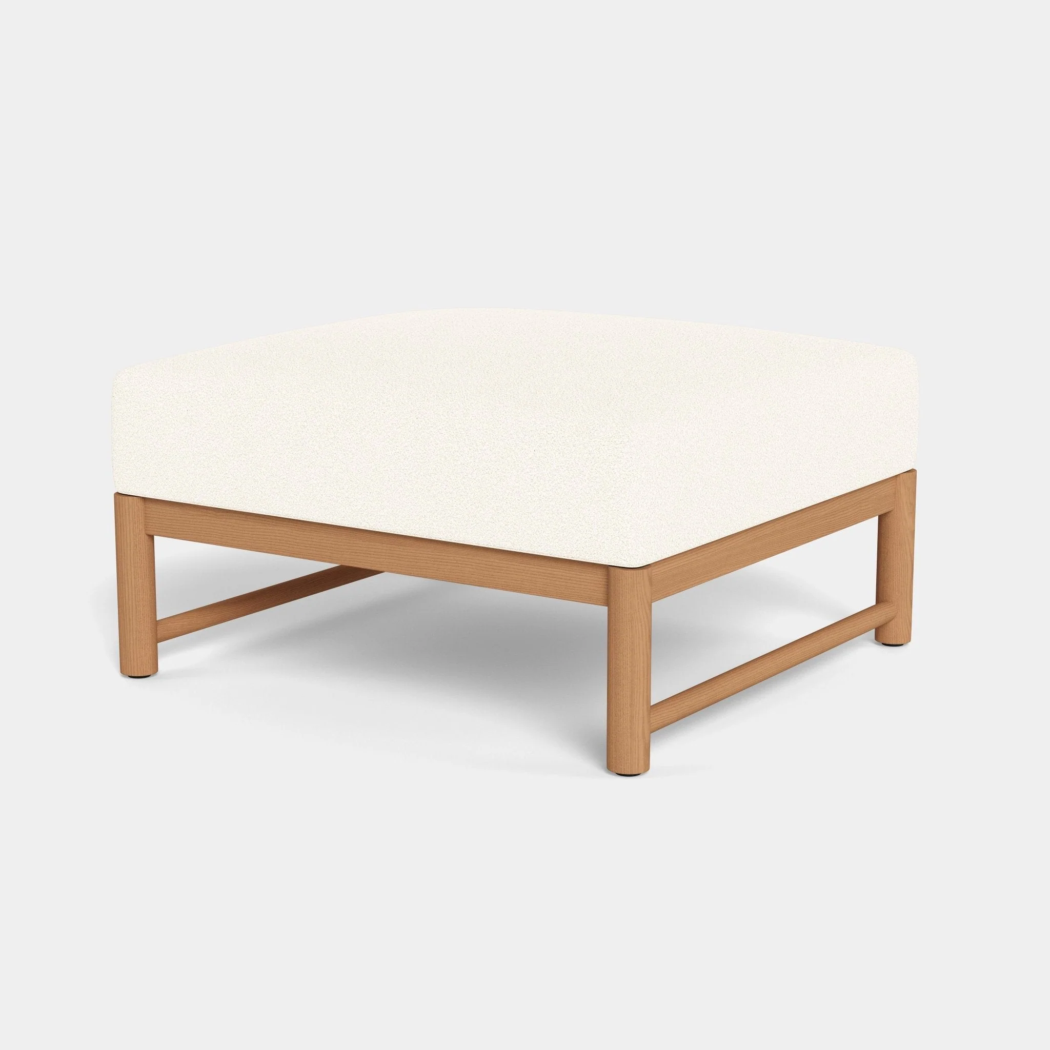 Breeze Xl Teak Ottoman - Image 12