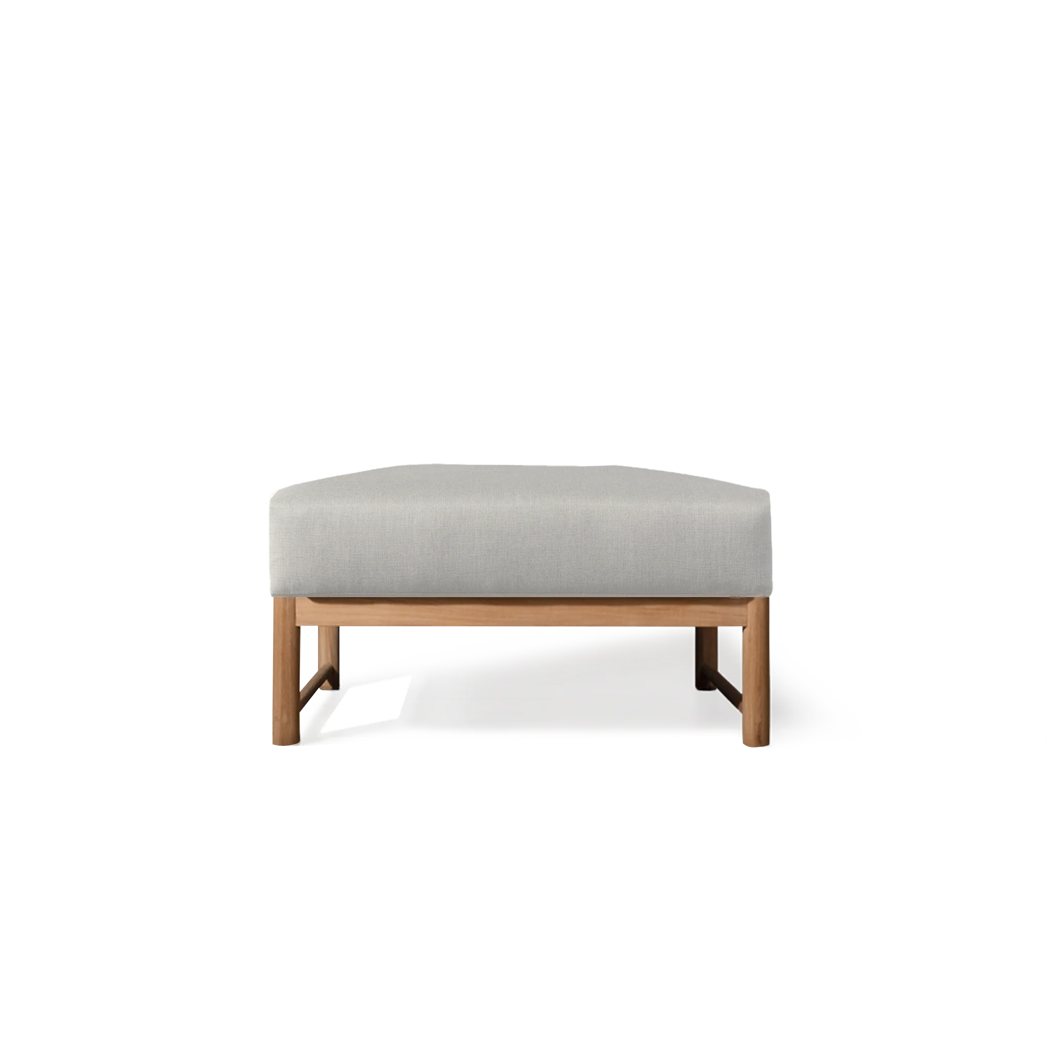 Breeze Xl Teak Ottoman - Image 7