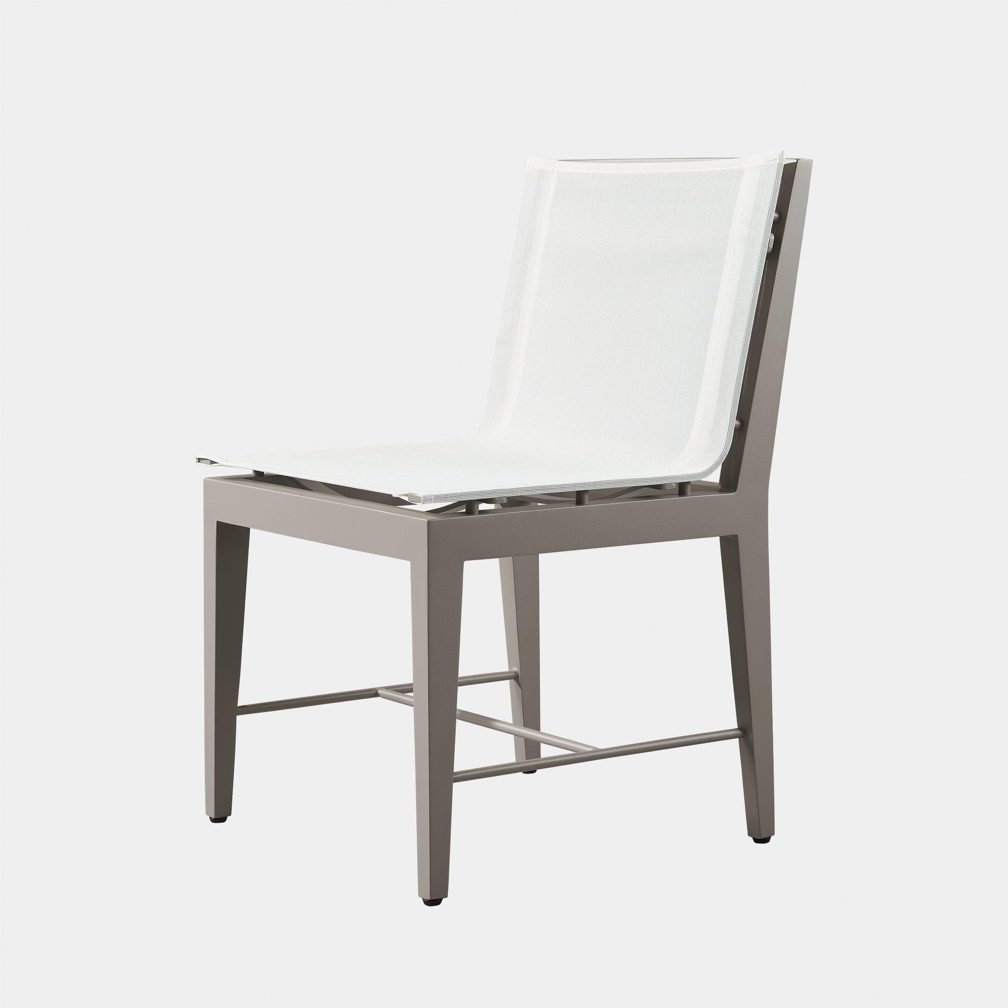 Byron Aluminum Dining Chair - Image 10