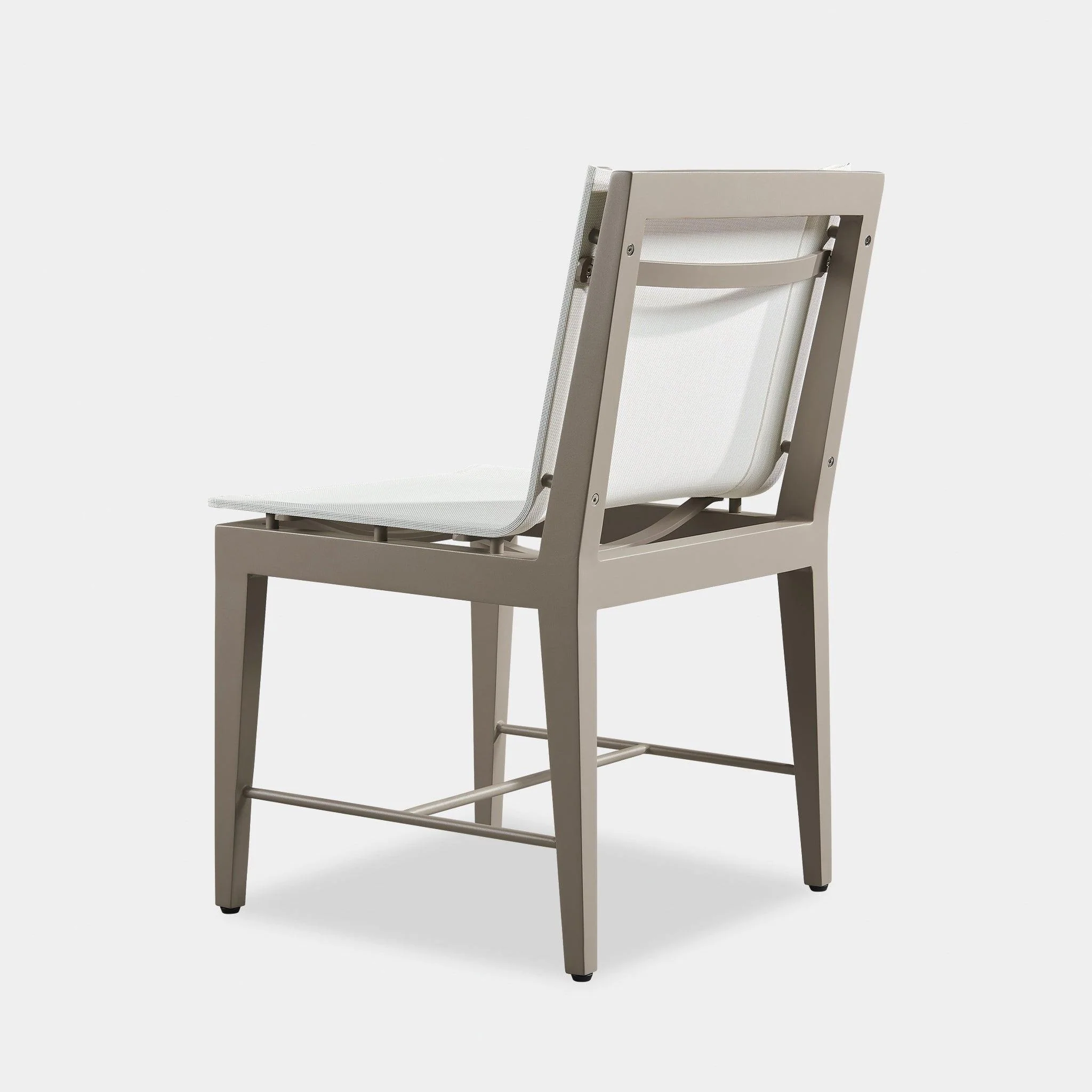 Byron Aluminum Dining Chair - Image 11