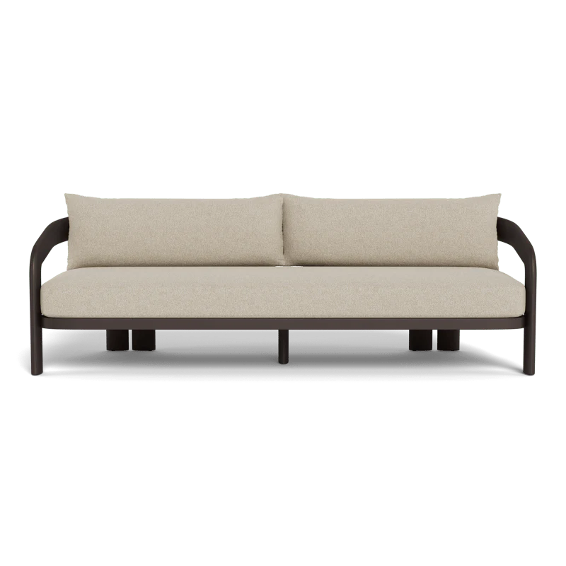 Chloe Aluminum 3 Seat Sofa - Image 44