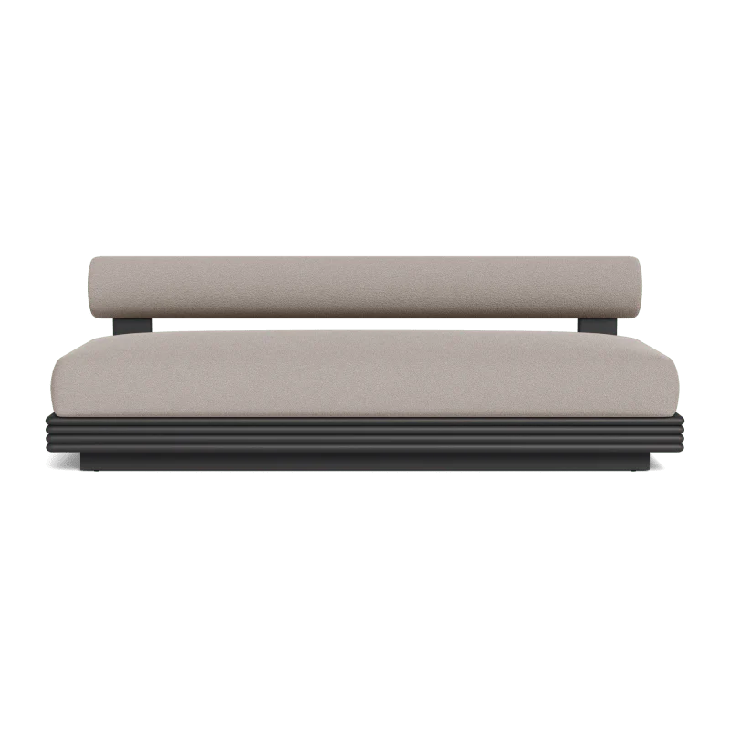 Collins Aluminum 2 Seat Armless Sofa - Image 19