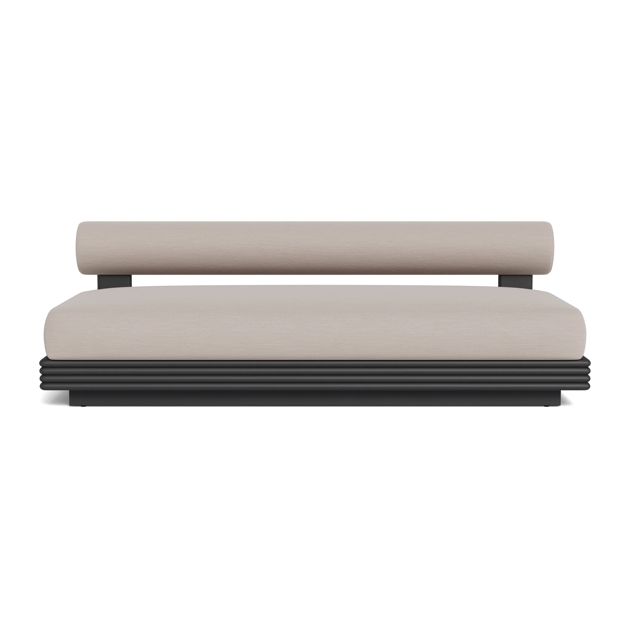 Collins Aluminum 2 Seat Armless Sofa - Image 52