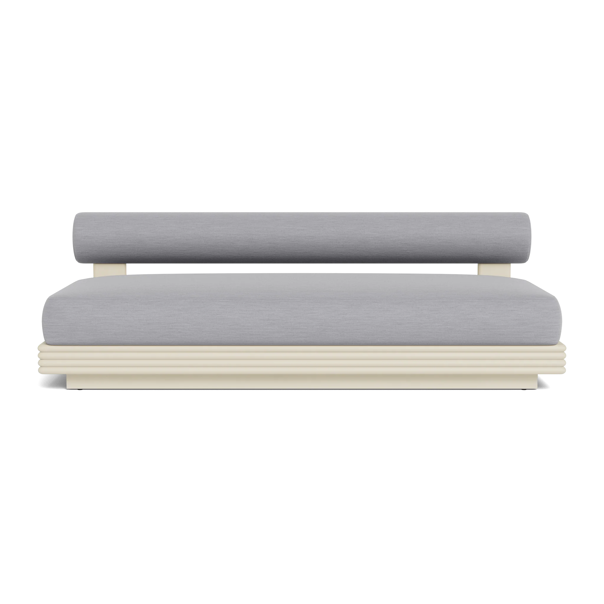 Collins Aluminum 2 Seat Armless Sofa - Image 54
