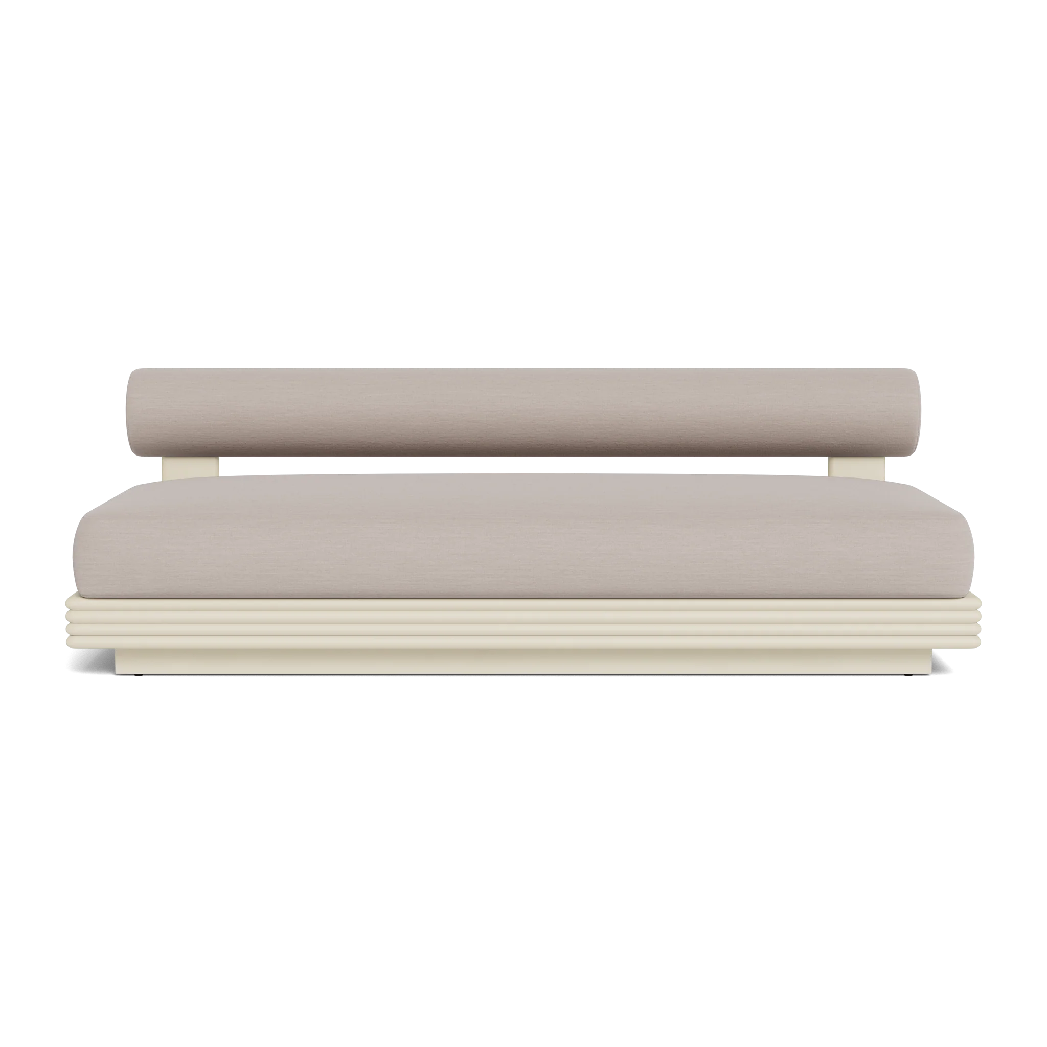 Collins Aluminum 2 Seat Armless Sofa - Image 56