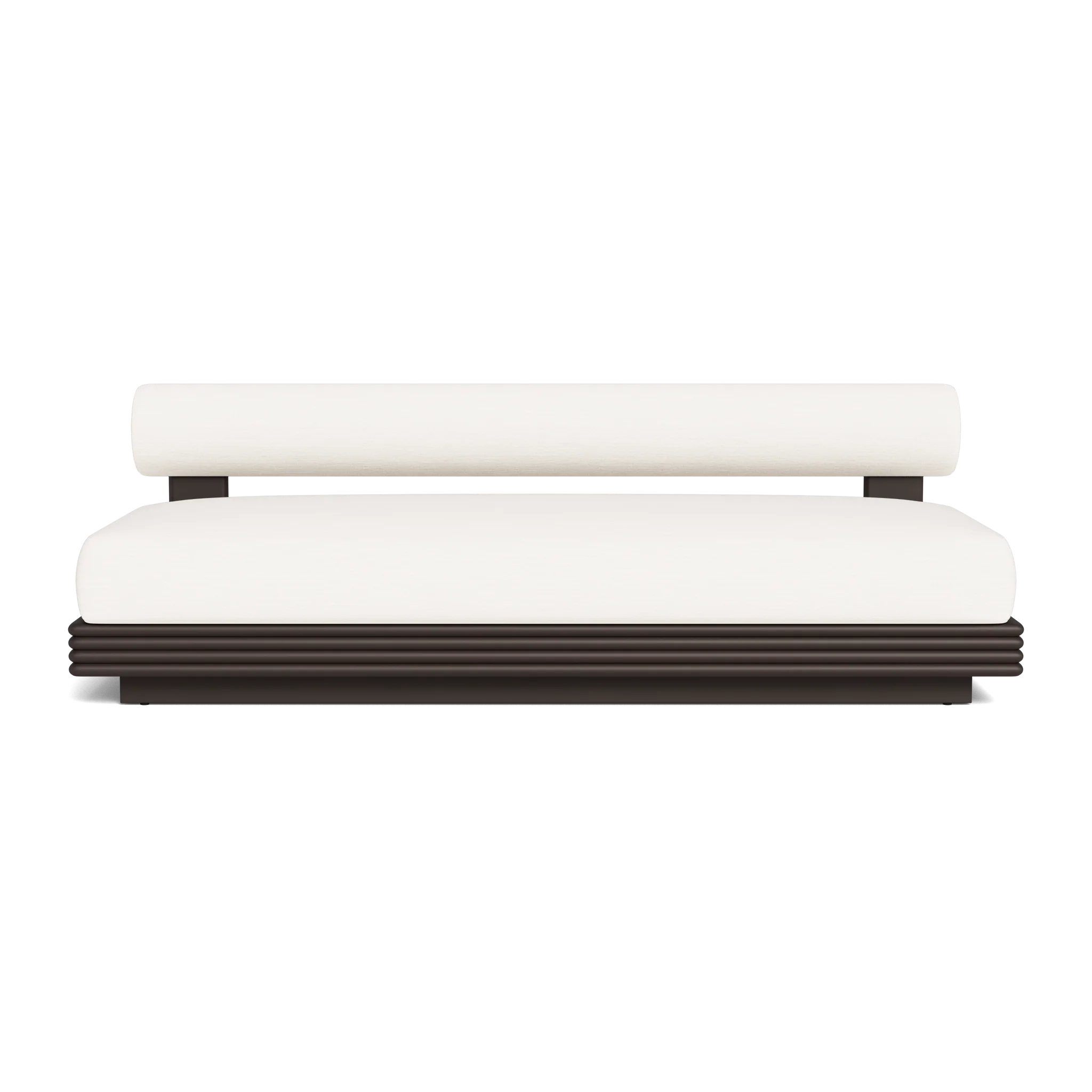 Collins Aluminum 2 Seat Armless Sofa - Image 57