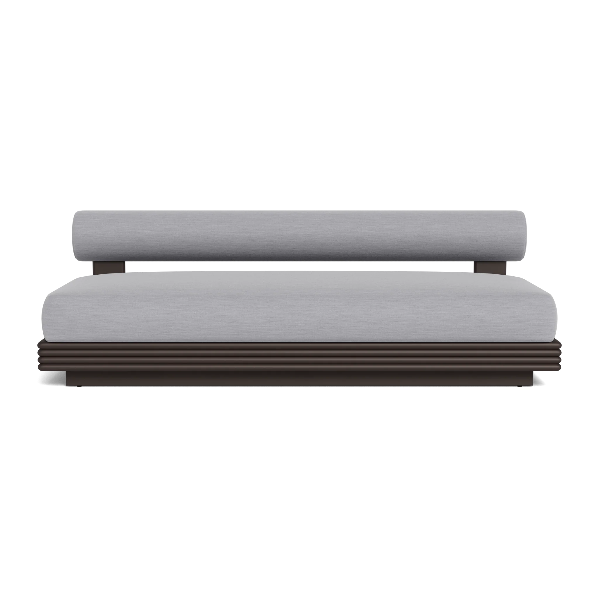 Collins Aluminum 2 Seat Armless Sofa - Image 58