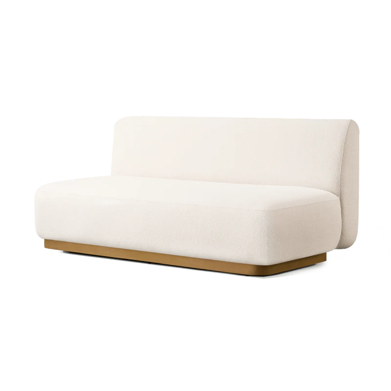 Como 2 Seat Armless Sofa - Image 2