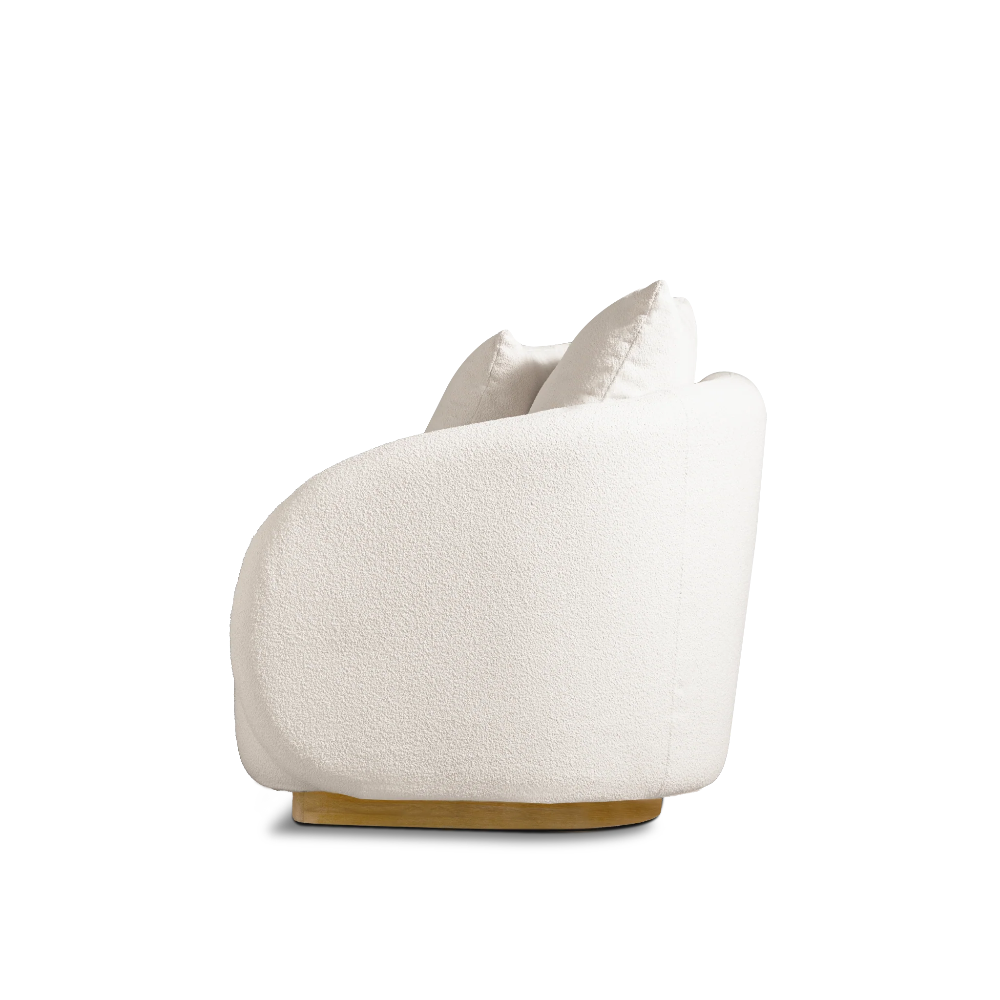Como Curved Chaise Right - Image 4
