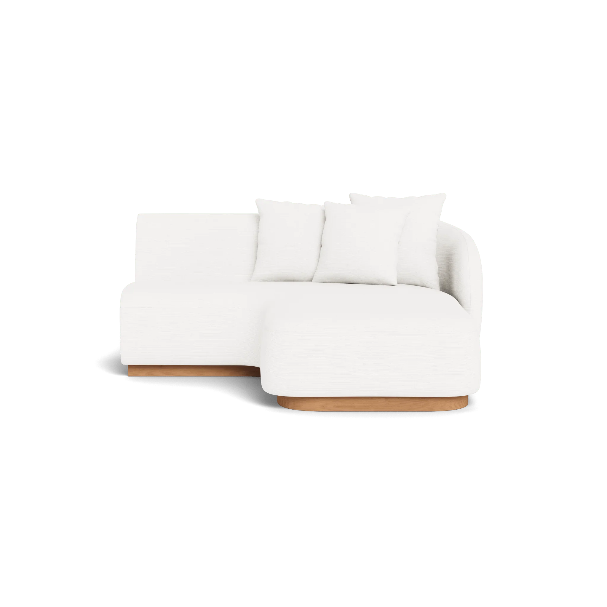 Como Curved Chaise Right - Image 41