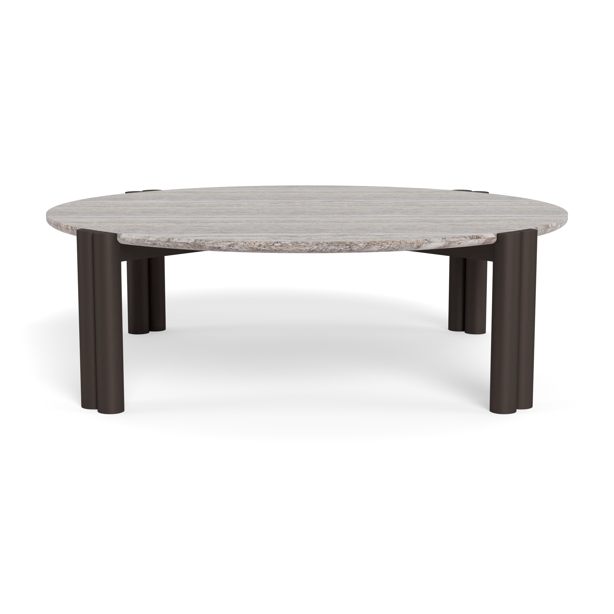Cove Aluminum Round Coffee Table - Image 9