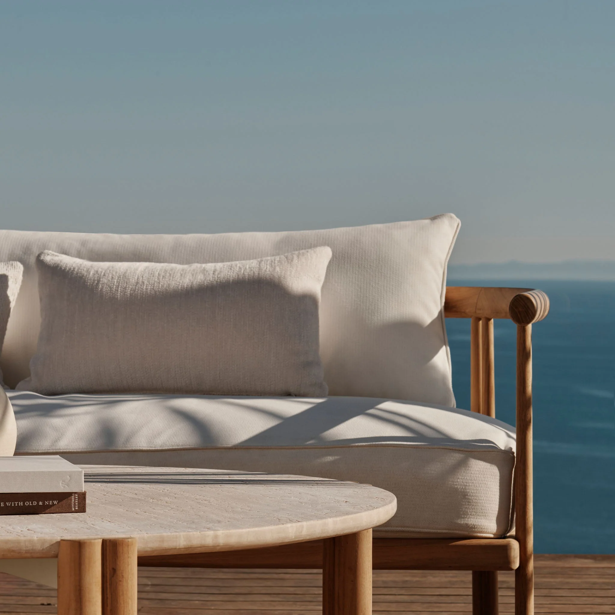 Cove Teak 3 Seat Sofa - Image 6