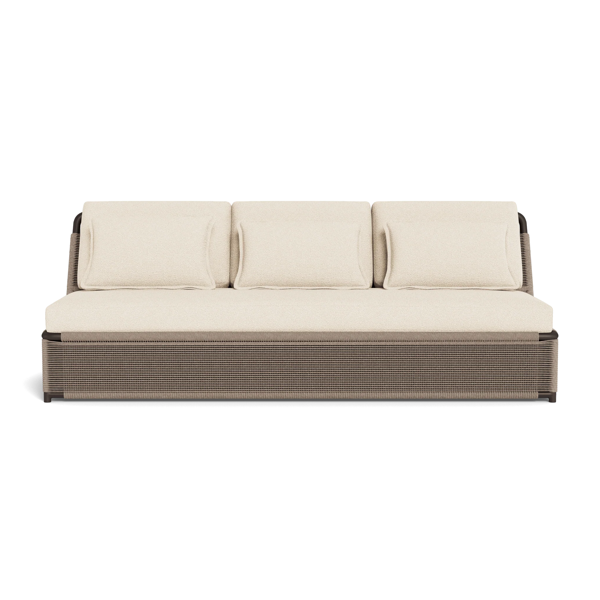FORMENTERA 3 SEAT ARMLESS SOFA - Image 20