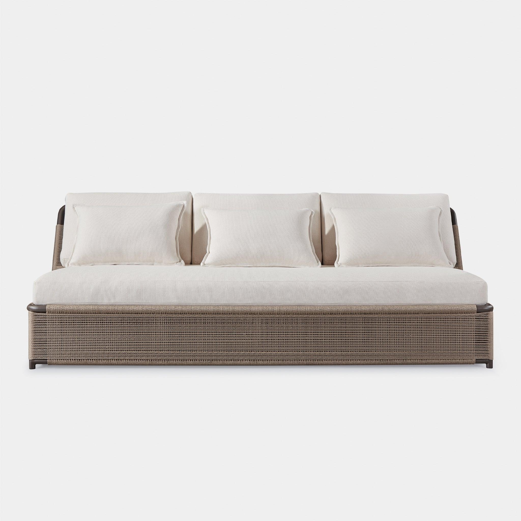 FORMENTERA 3 SEAT ARMLESS SOFA - Image 3