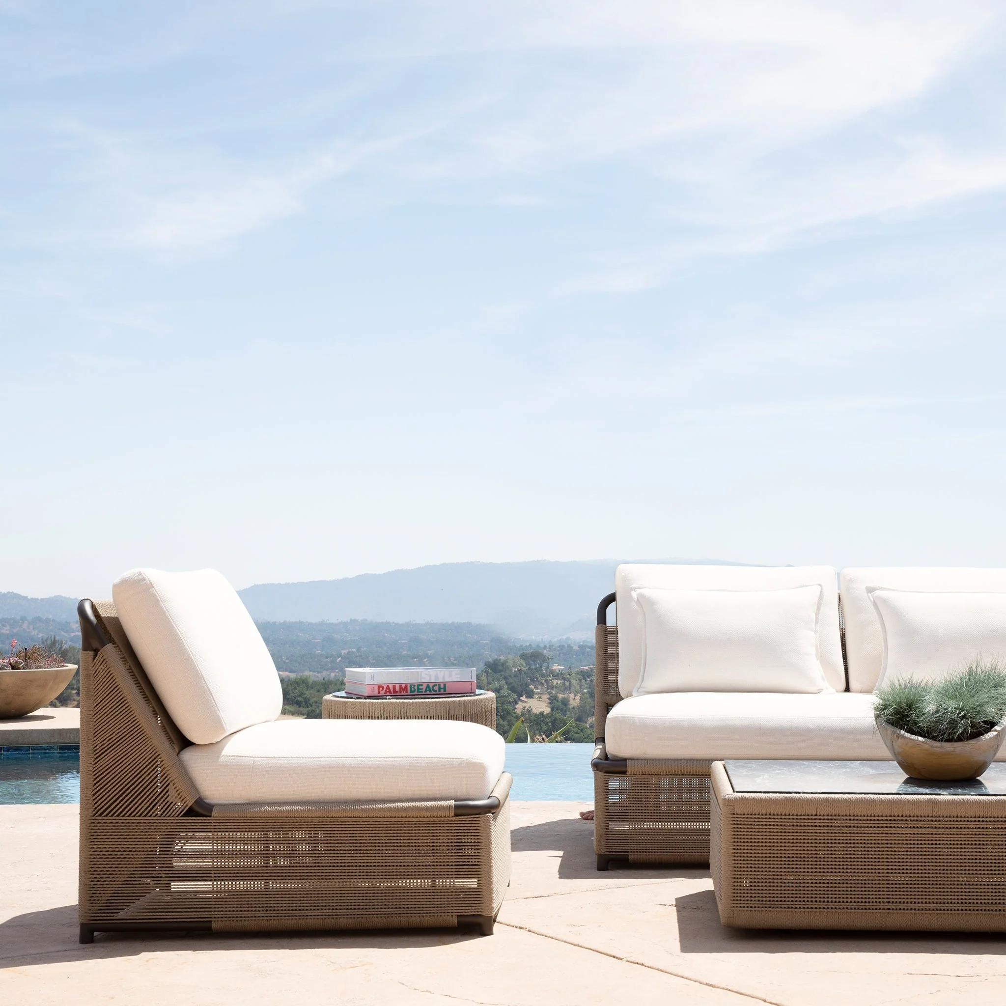 FORMENTERA 3 SEAT ARMLESS SOFA - Image 6