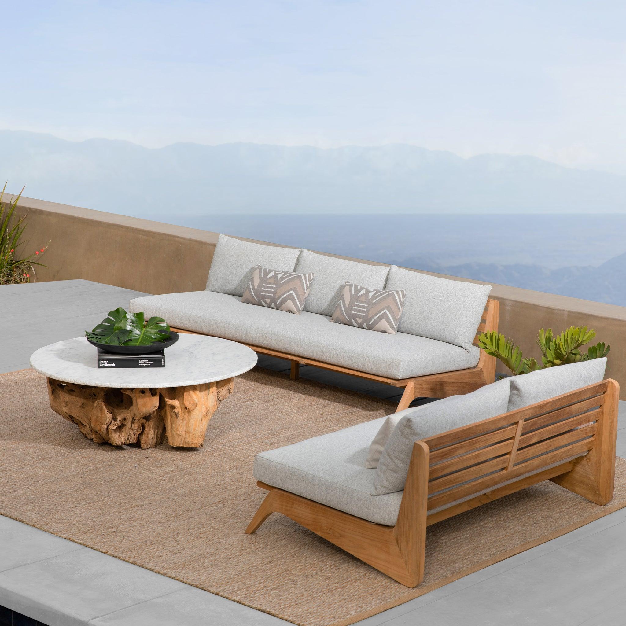 MLB 3 Seat Armless Sofa - Image 6