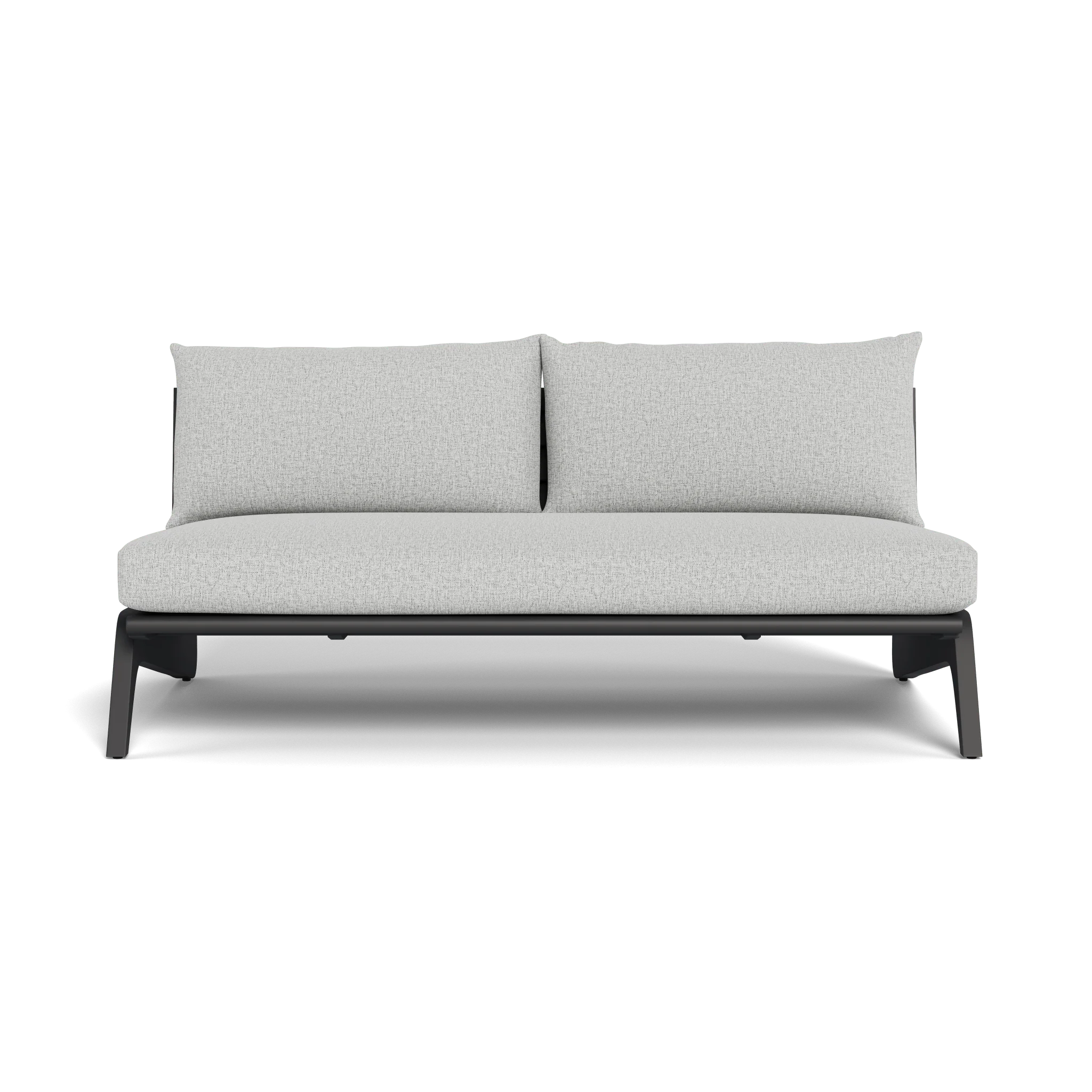 MLB Aluminum 2 Seat Armless Sofa - Image 21