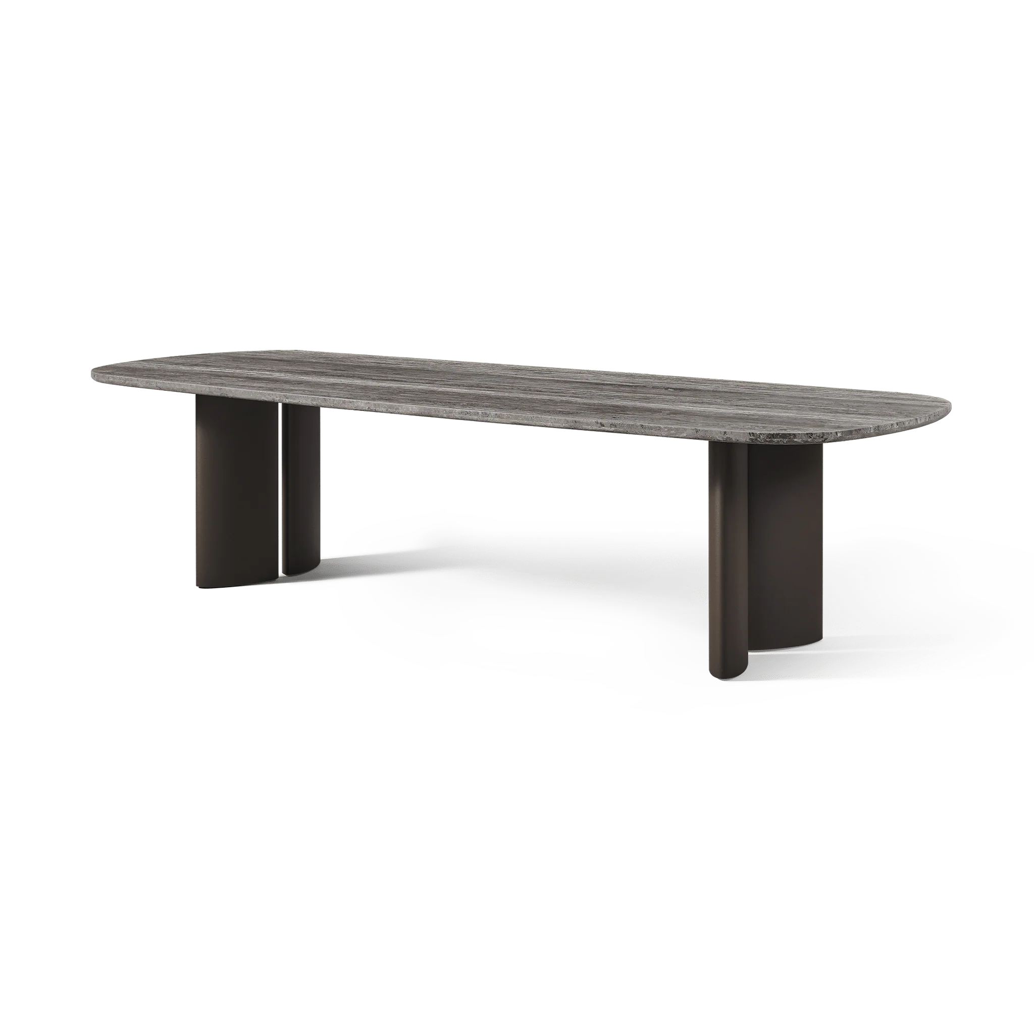 Newport Aluminium Dining Table 108" - Image 2