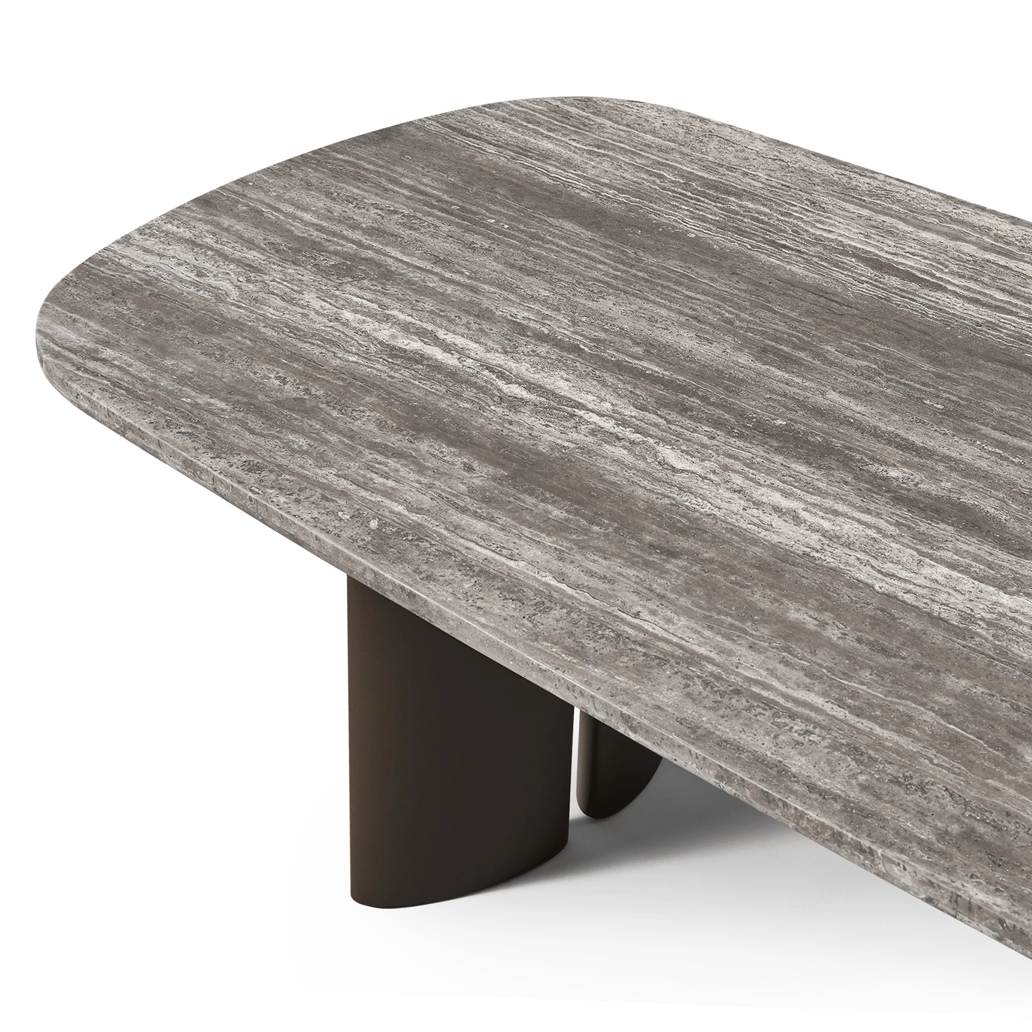 Newport Aluminium Dining Table 81" - Image 4