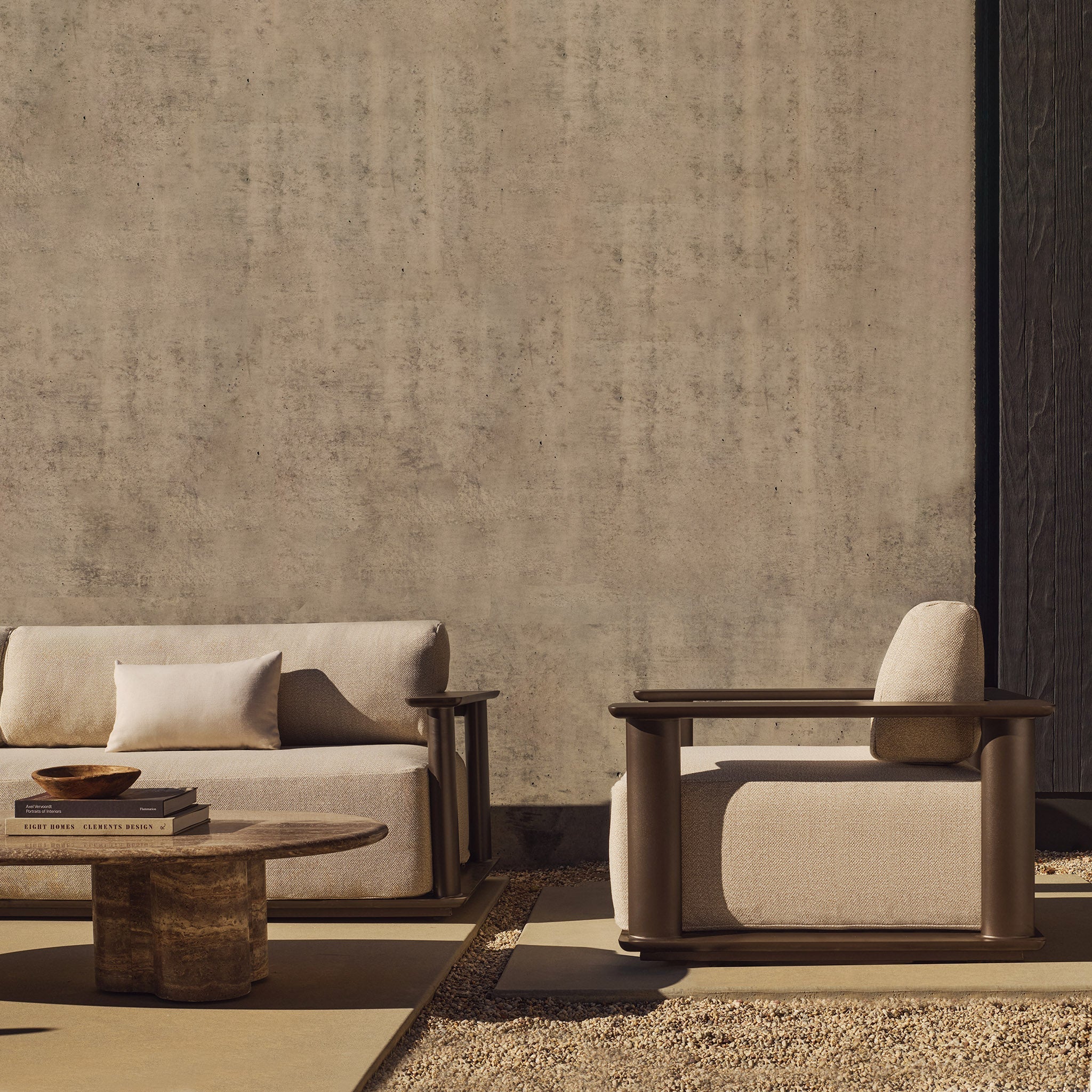 Newport Aluminium Swivel Lounge Chair - Image 10