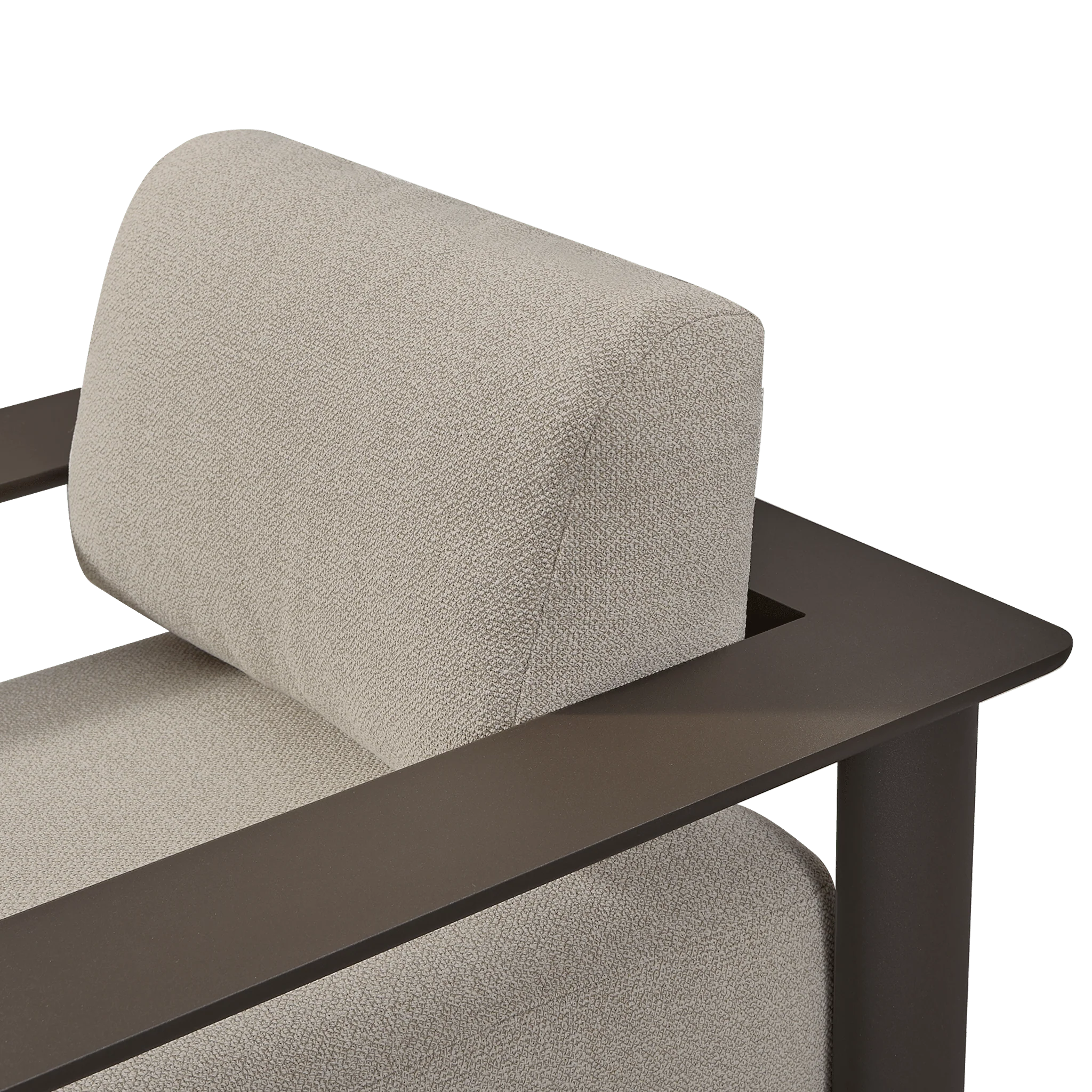 Newport Aluminium Swivel Lounge Chair - Image 6