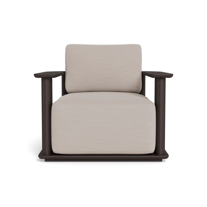 Newport Aluminum Barrel Lounge Chair - Image 38