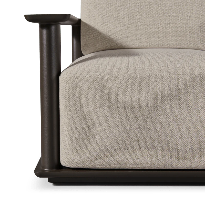 Newport Aluminum Barrel Lounge Chair - Image 7