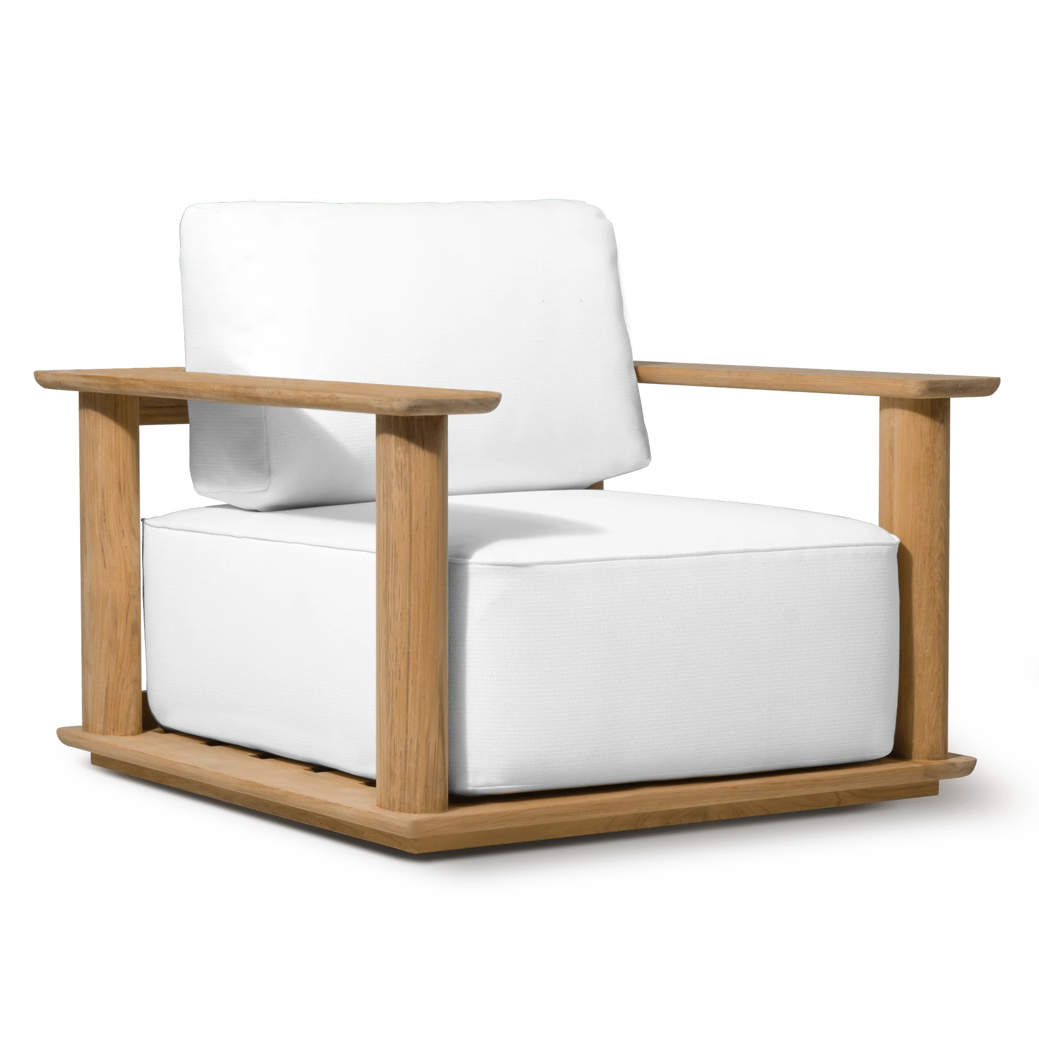Newport Teak Lounge Chair - Image 3