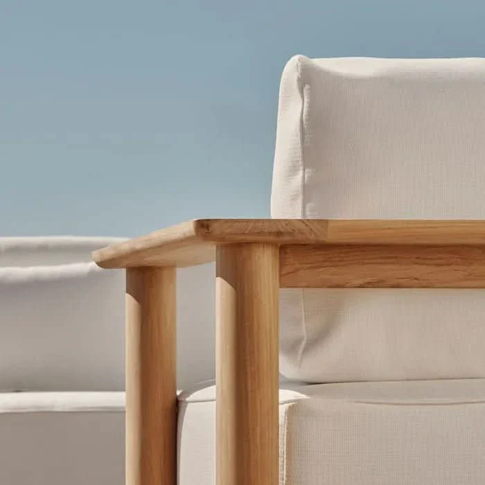 Newport Teak Lounge Chair - Image 7