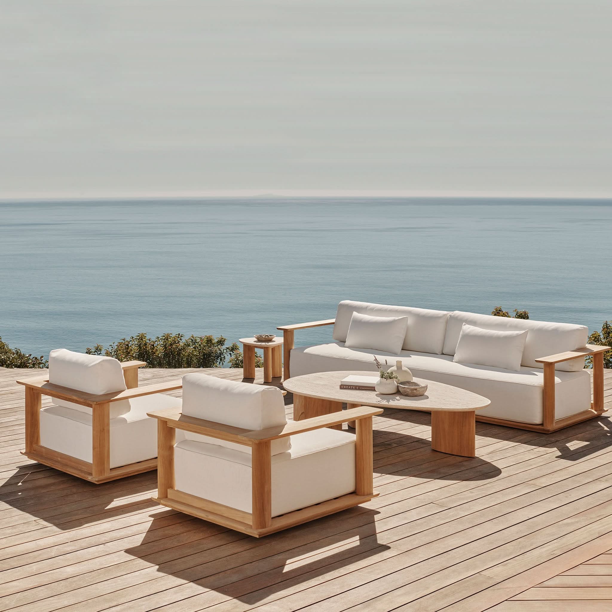Newport Teak Lounge Chair - Image 8