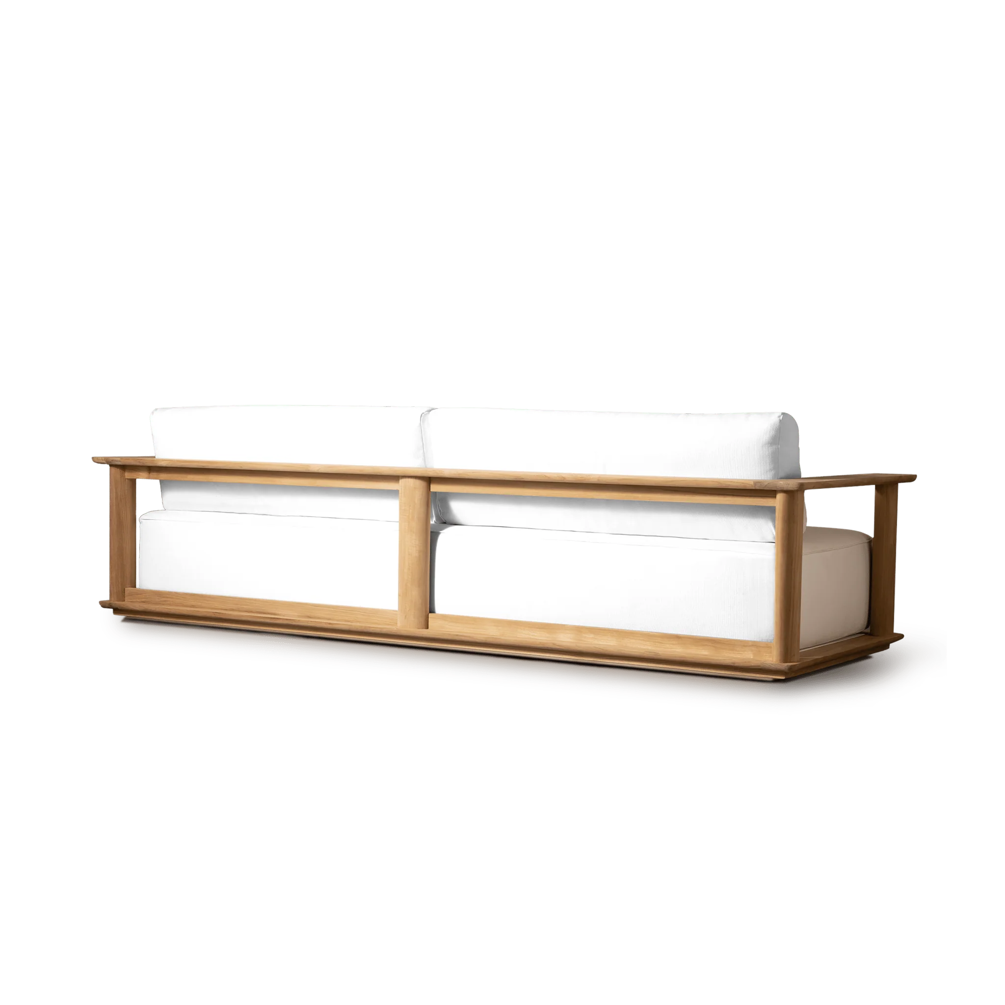 Newport Teak Sofa 108" - Image 6