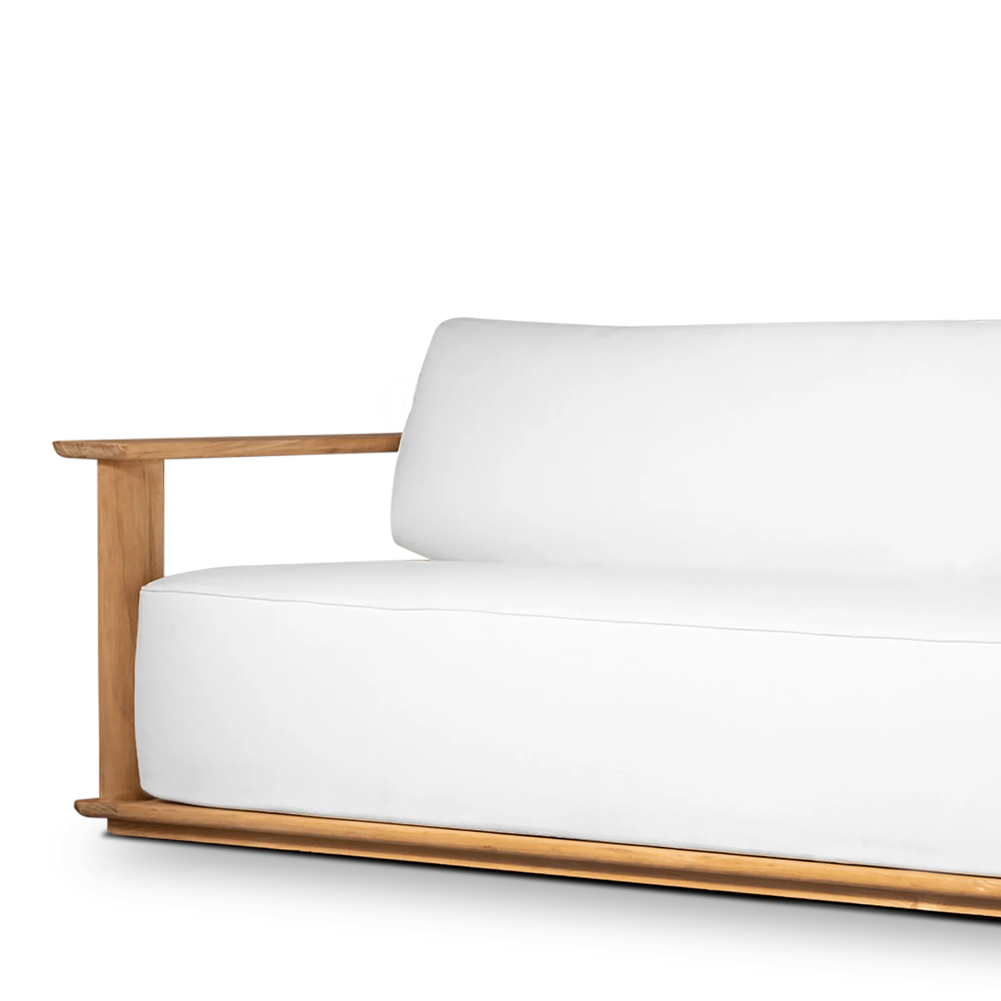 Newport Teak Sofa 108" - Image 7