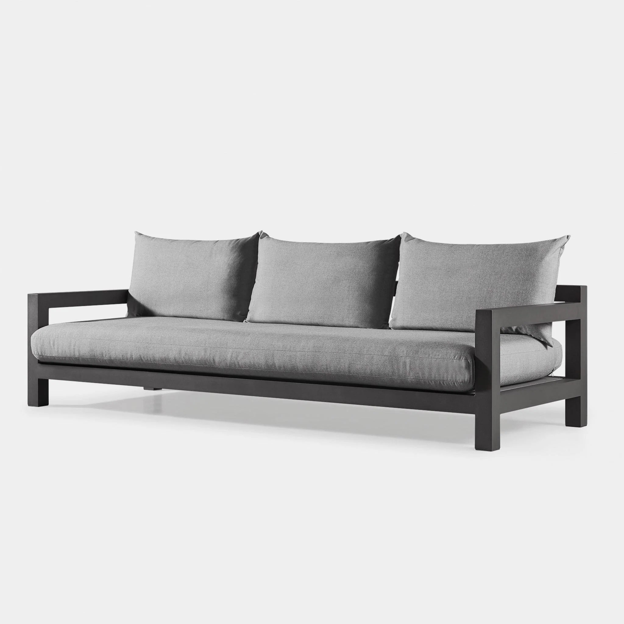 Pacific Aluminum 3 Seat Sofa - Image 4