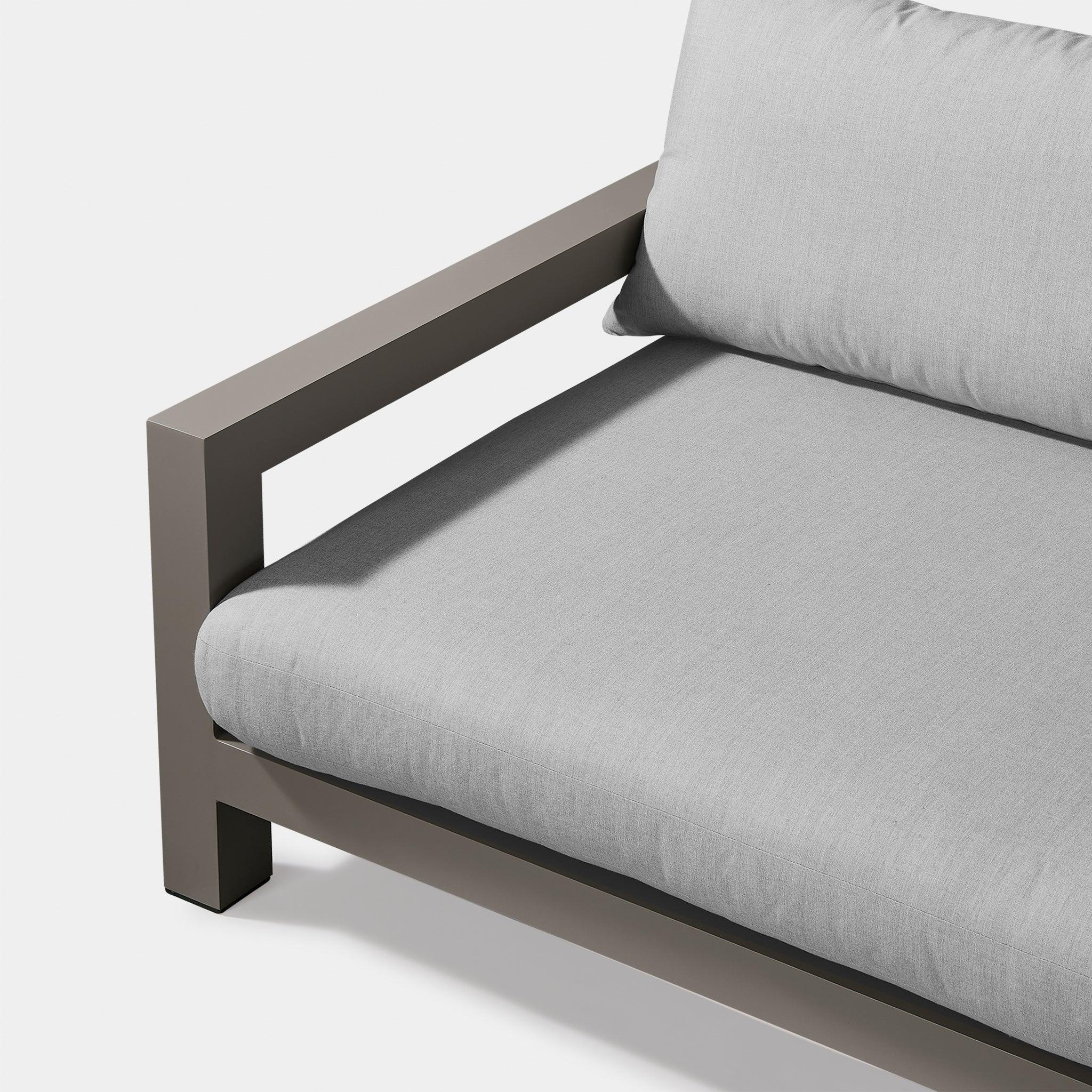 Pacific Aluminum 3 Seat Sofa - Image 7