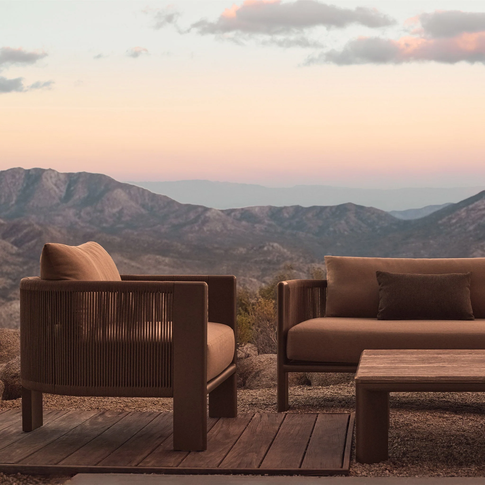 Palm Beach Aluminium Lounge Chair - Image 8