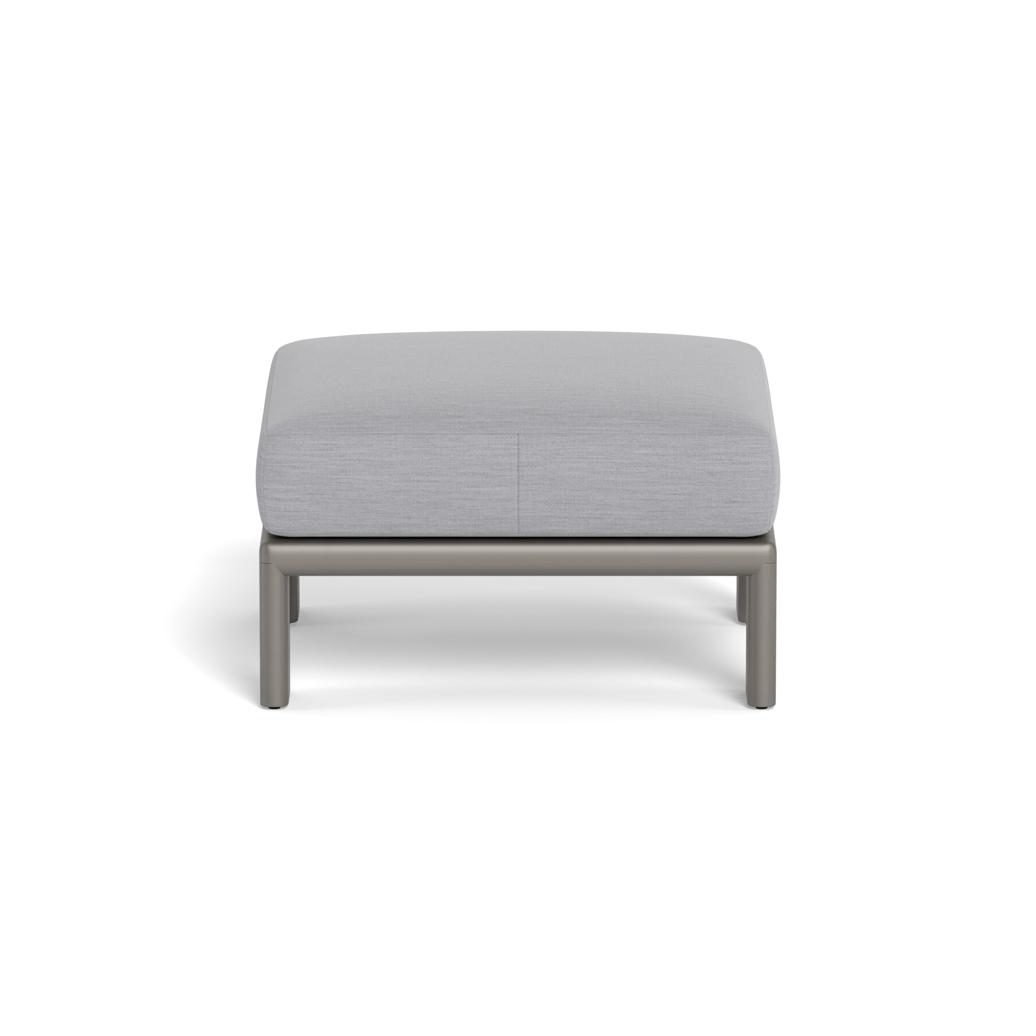 Palm Beach Aluminium Ottoman - Image 29