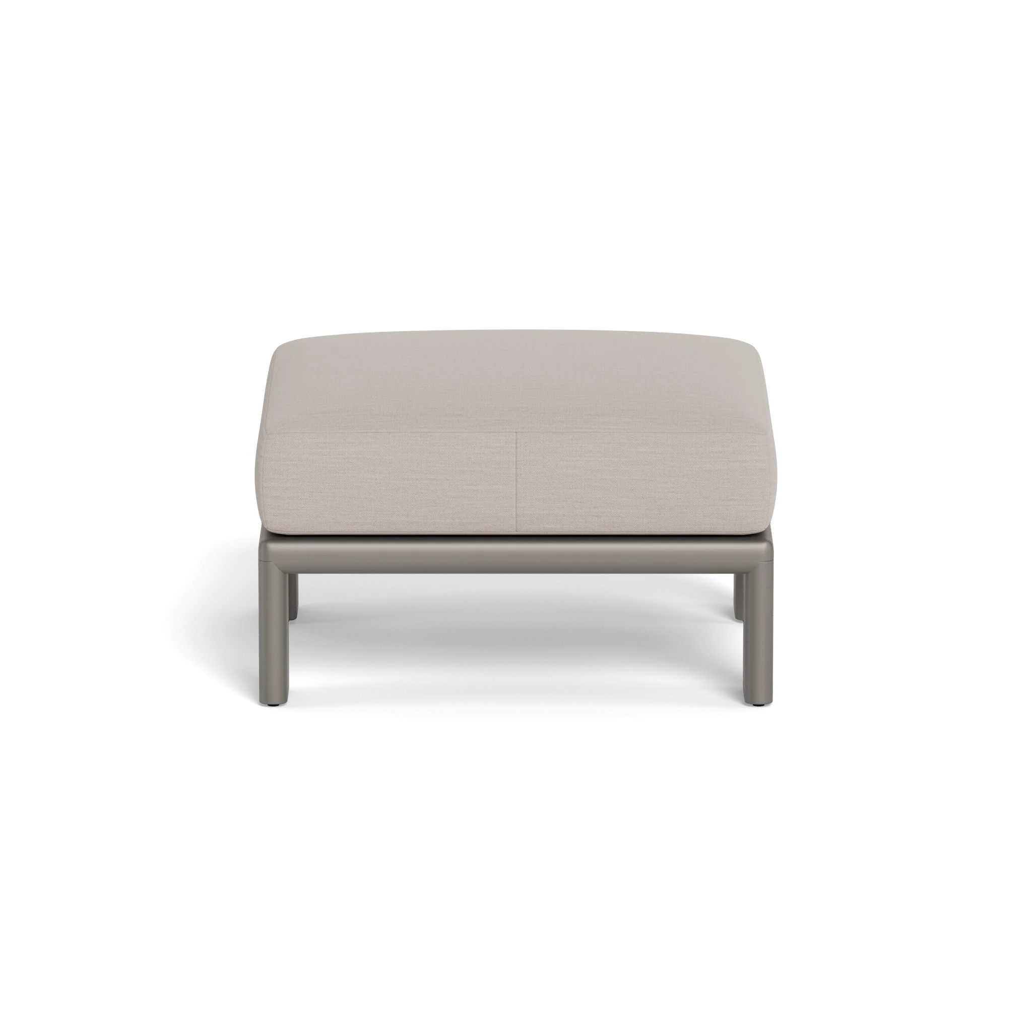 Palm Beach Aluminium Ottoman - Image 32