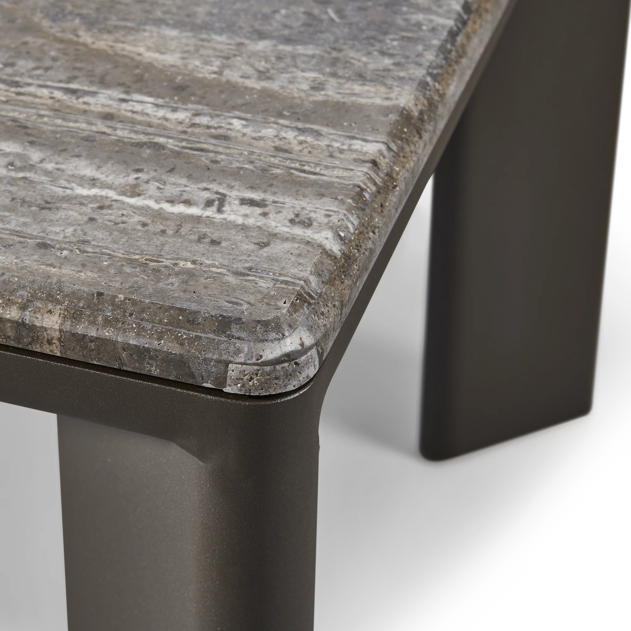 Palm Beach Aluminium Rectangle Dining Table - Image 6