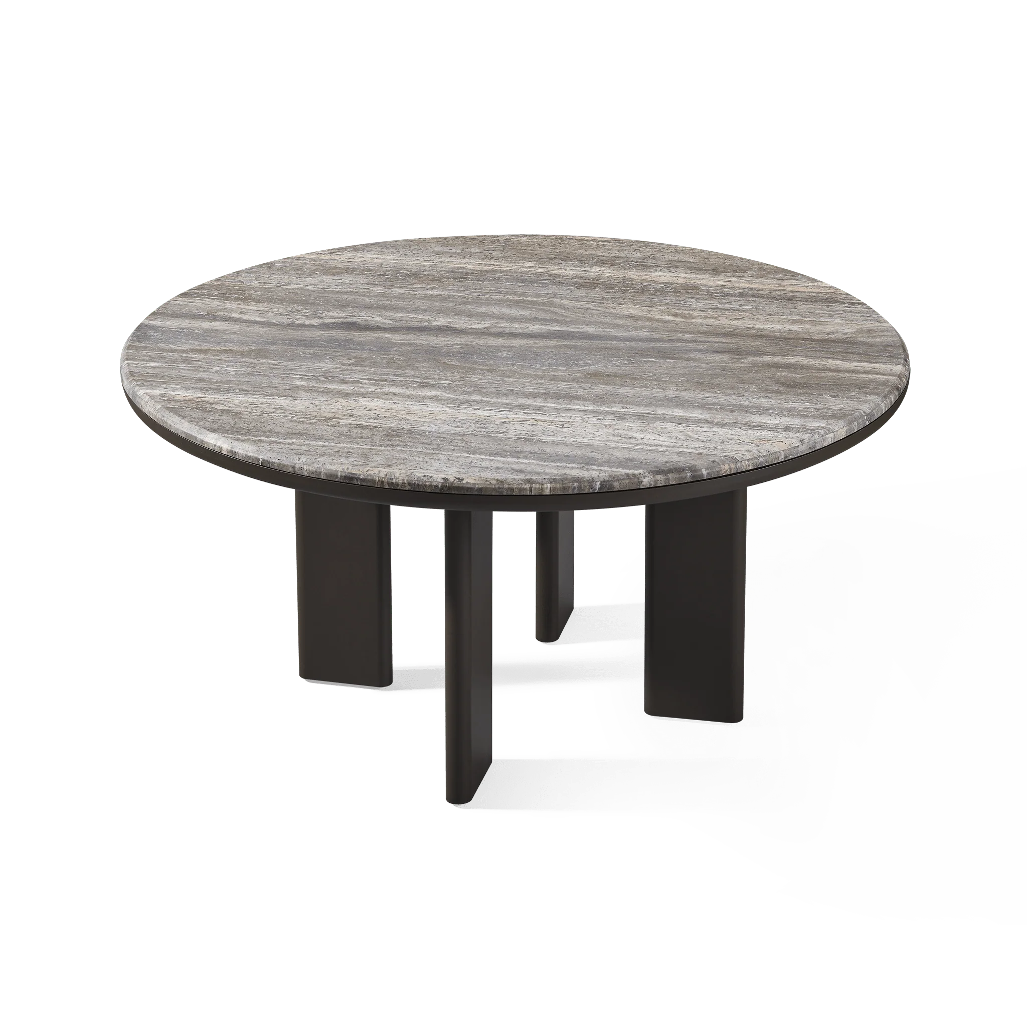 Palm Beach Aluminium Round Dining Table 60" - Image 4