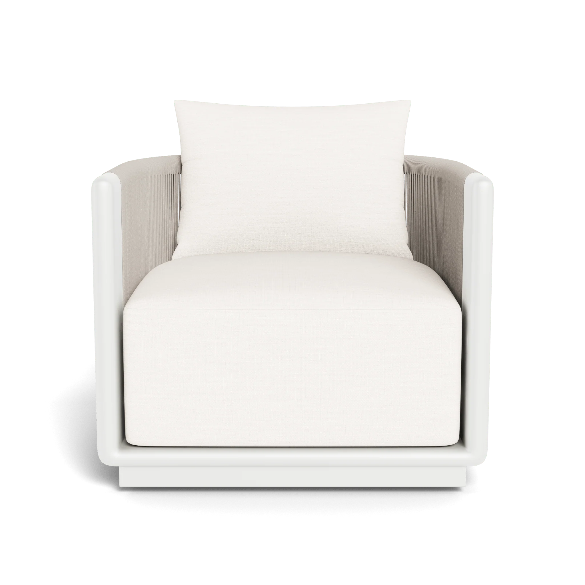 Palm Beach Aluminium Swivel Lounge Chair - Image 36