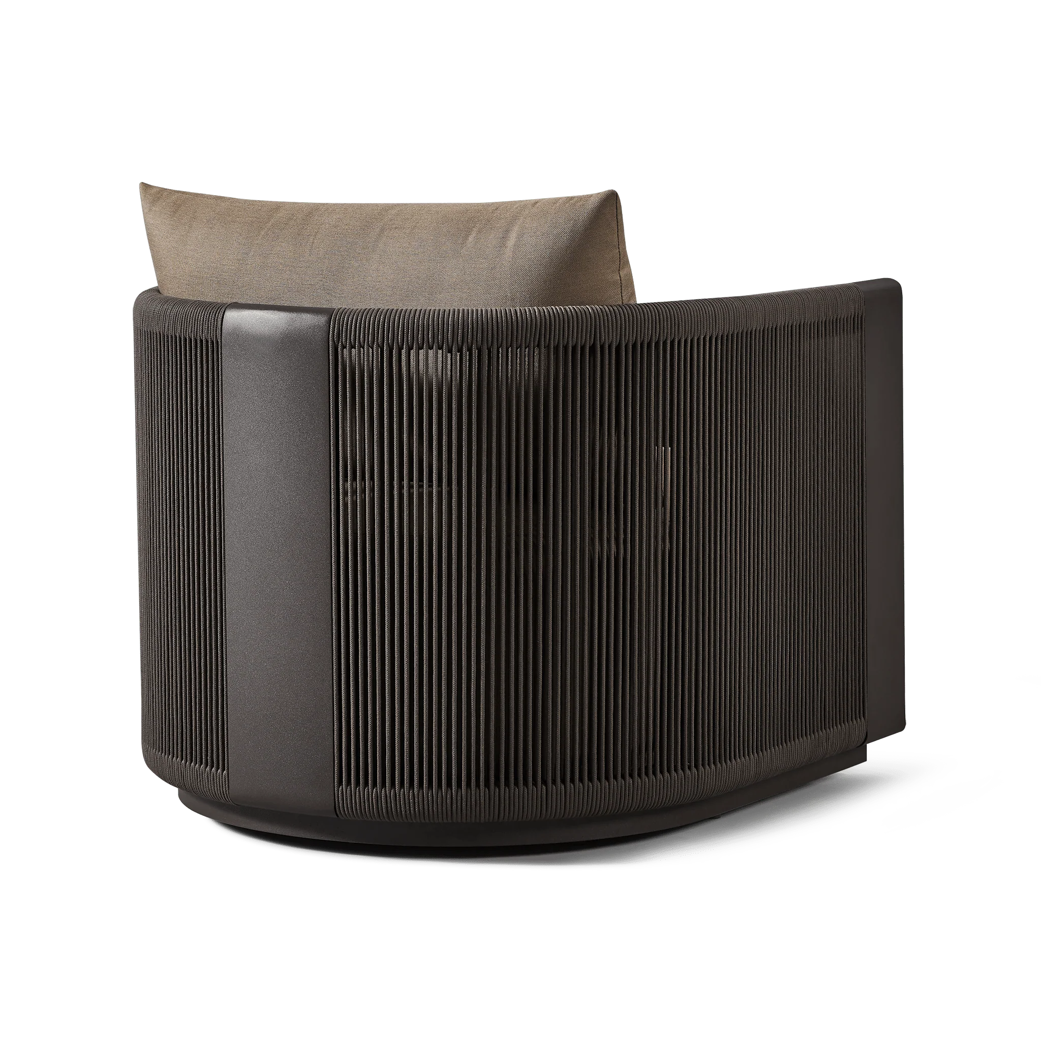 Palm Beach Aluminium Swivel Lounge Chair - Image 4