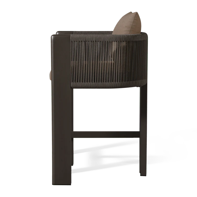 Palm Beach Aluminum Bar Stool - Image 3