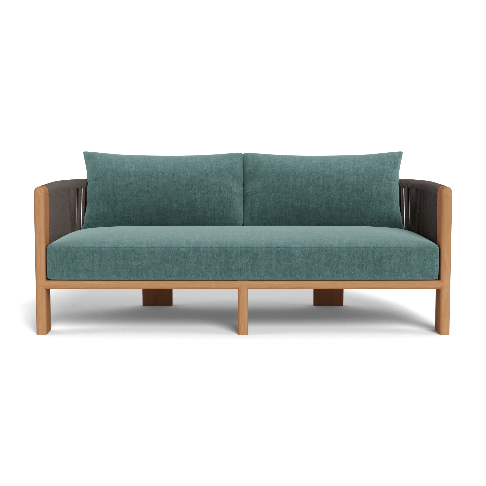 Palm Beach Teak 2 Seat Sofa - Image 11