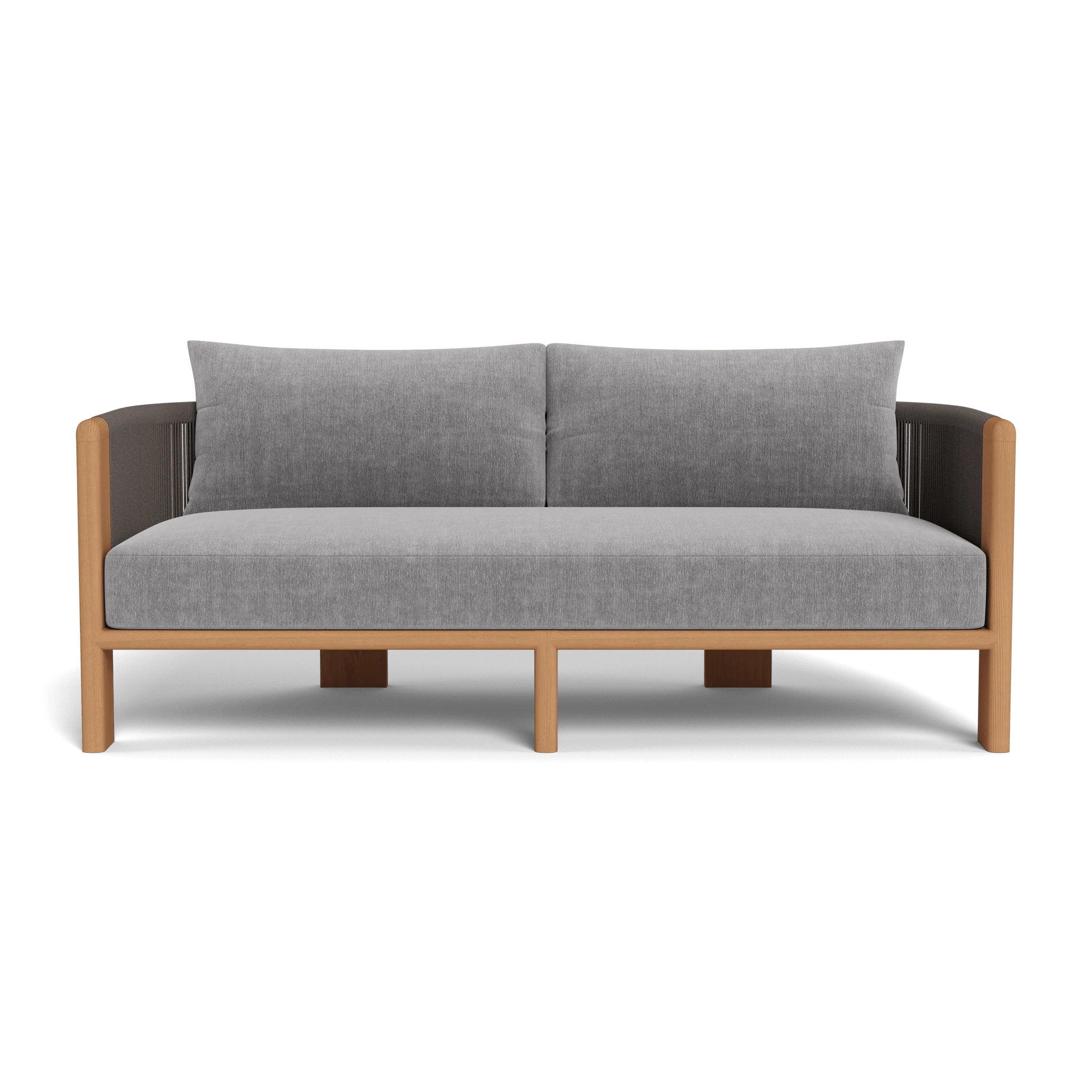 Palm Beach Teak 2 Seat Sofa - Image 12