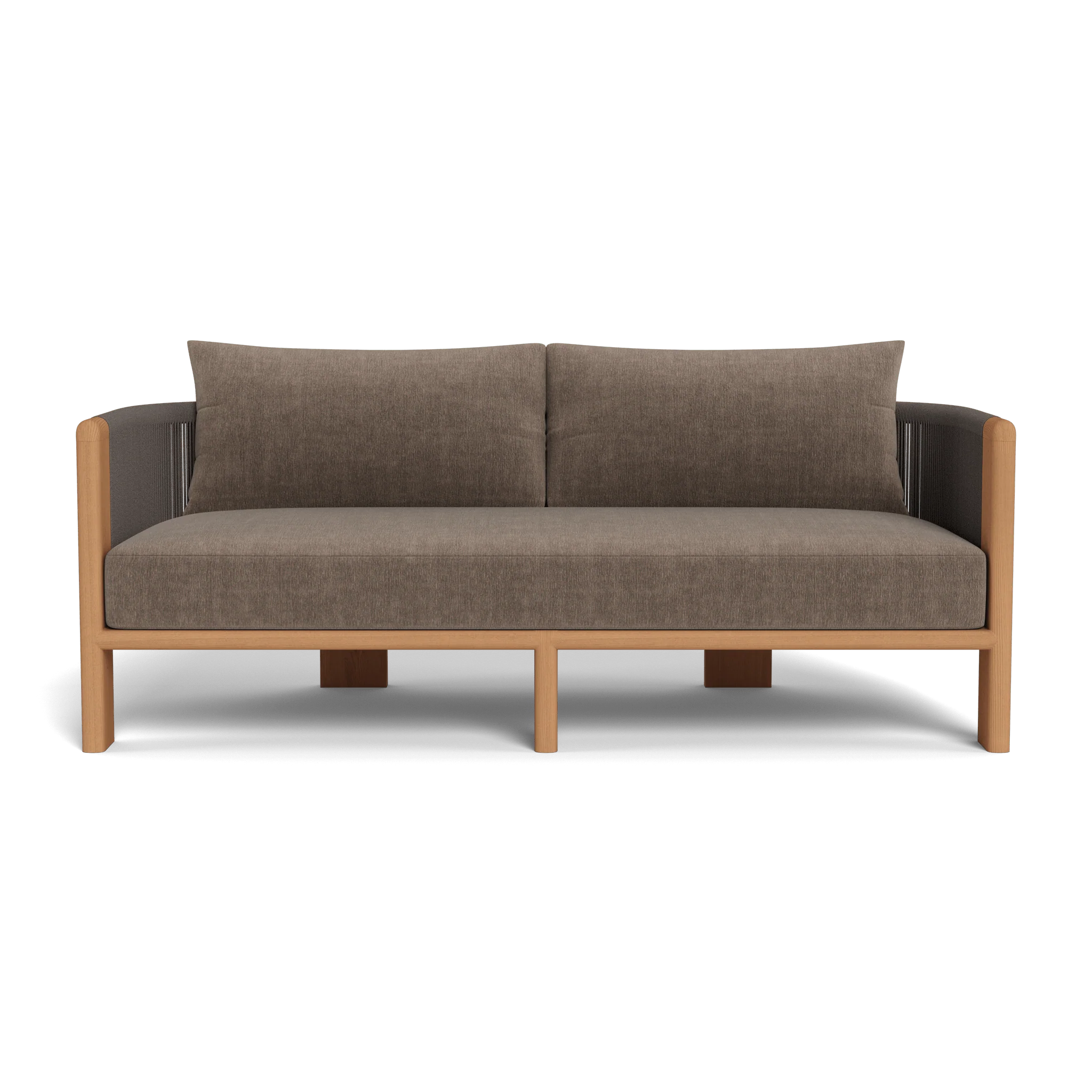 Palm Beach Teak 2 Seat Sofa - Image 13