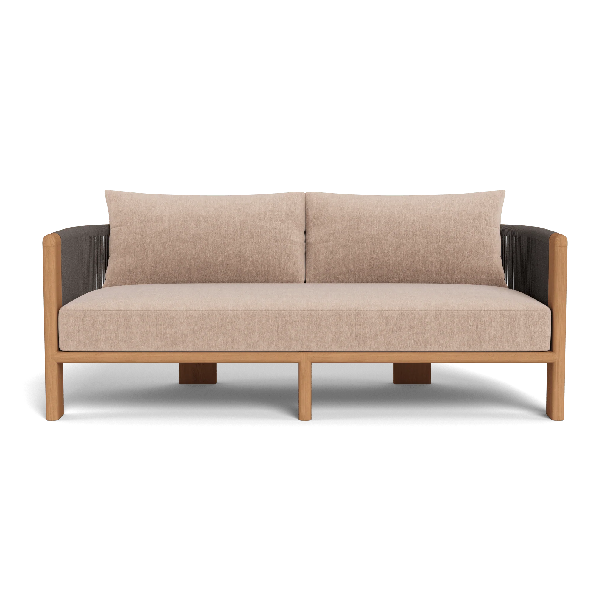 Palm Beach Teak 2 Seat Sofa - Image 14
