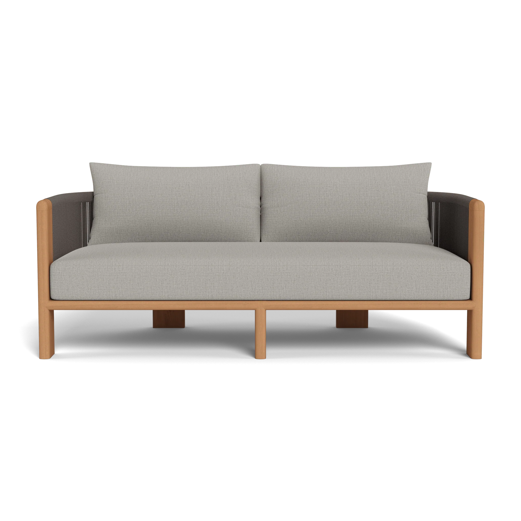 Palm Beach Teak 2 Seat Sofa - Image 36