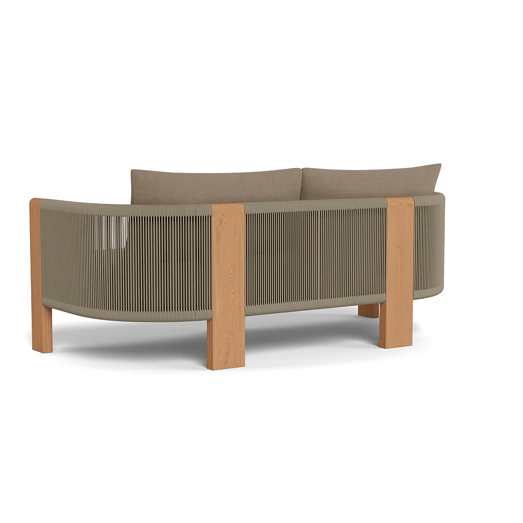 Palm Beach Teak 2 Seat Sofa - Image 4