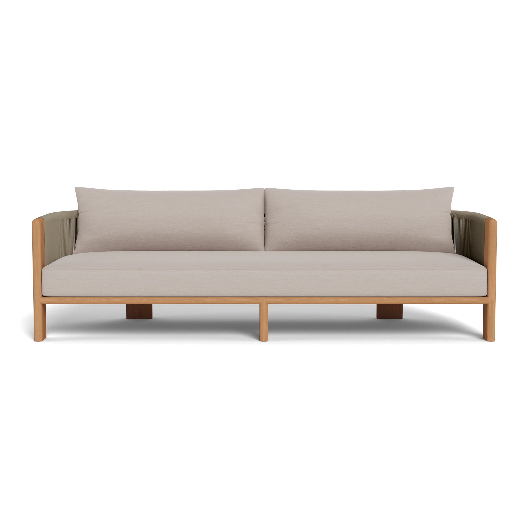 Palm Beach Teak 3 Seat Sofa - Image 10